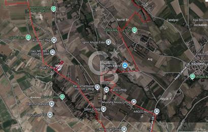KAHRAMAN KAZAN İĞMİR DE YATIRIMA UYGUN 6227 M2 SATILIK TARLA