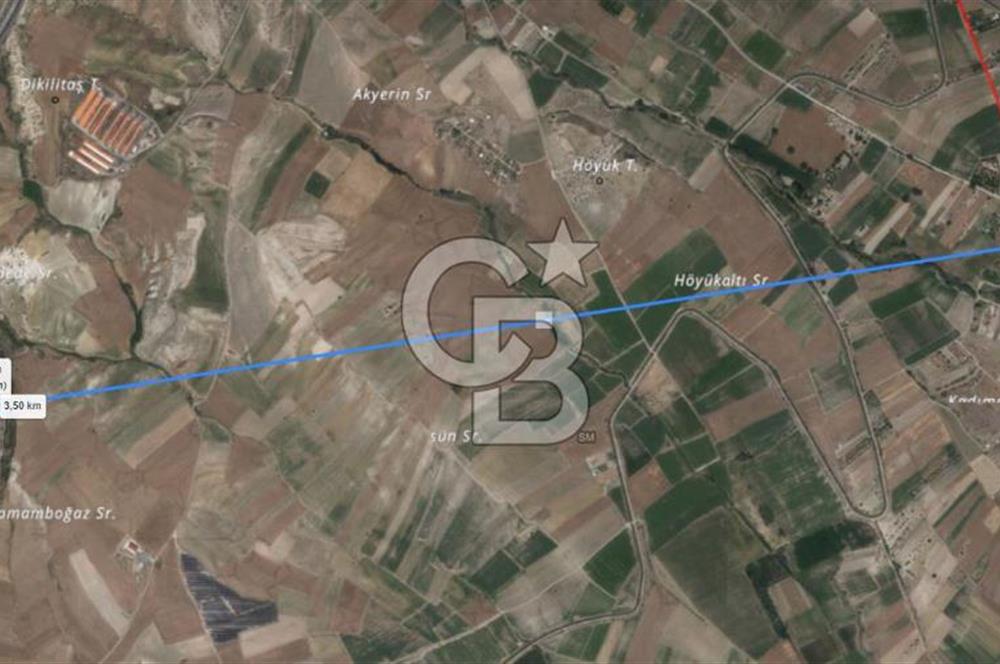 KAHRAMAN KAZAN İĞMİR DE YATIRIMA UYGUN 6227 M2 SATILIK TARLA