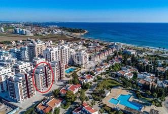 Kıbrıs İskele Long Beach Havuzlu Sitede Kiralık Sıfır Eşyalı Stüdyo Daire