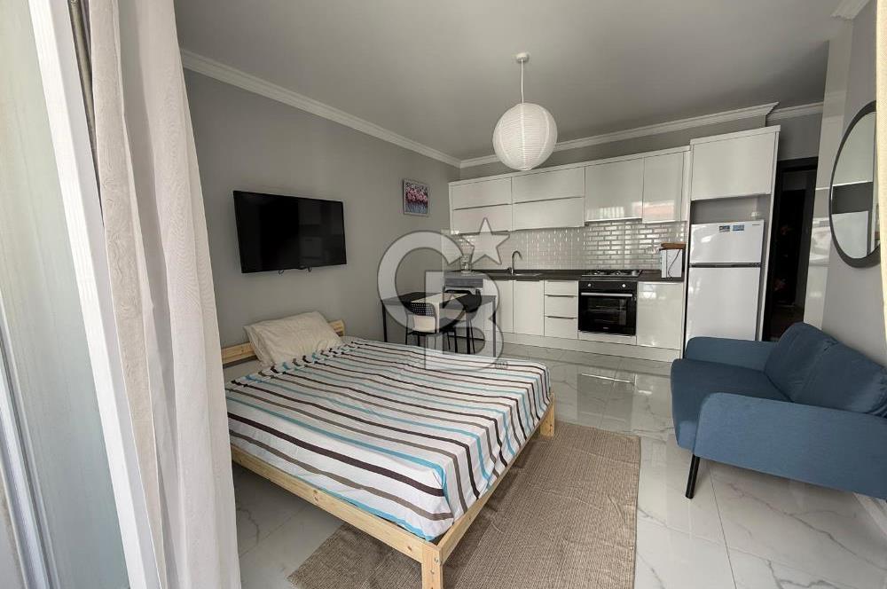 Kıbrıs İskele Long Beach Havuzlu Sitede Kiralık Sıfır Eşyalı Stüdyo Daire
