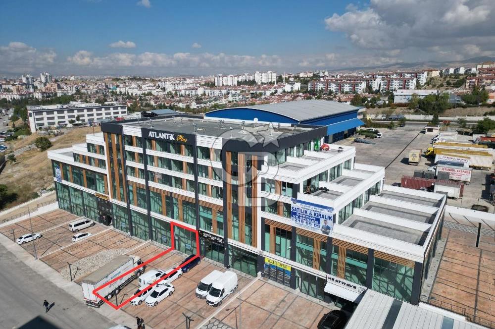 İST YOLU ATLANTİK PLUS SATILIK YÜKSEK TAVAN 337m² ÖN CPH. DÜKKAN