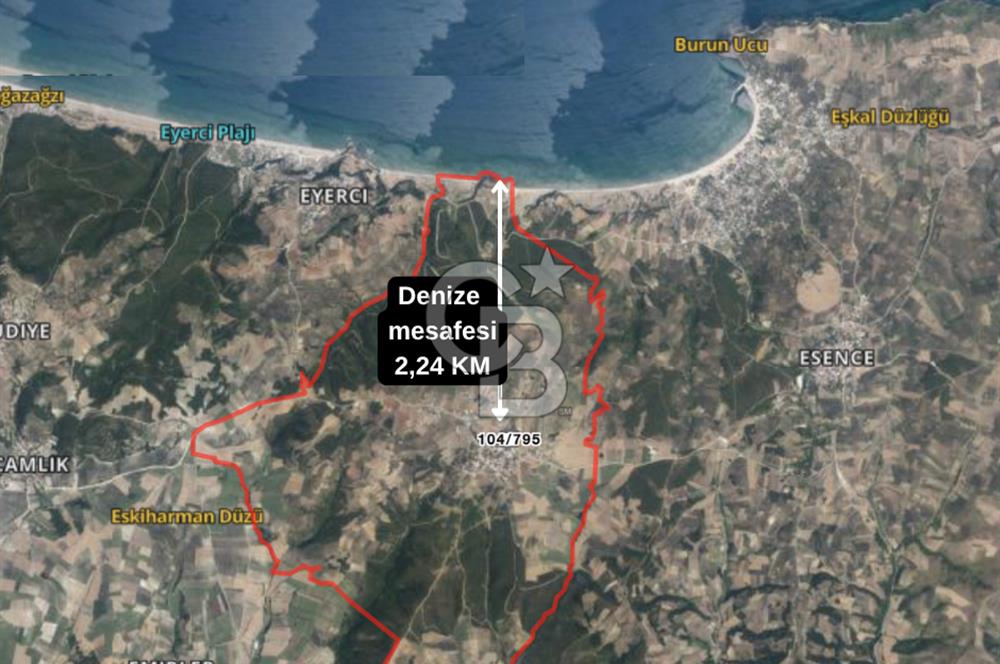 Bursa Mudanya Söğütpınar Mahallesi 277 m² Müstakil Tapulu Arazi (Tarla)