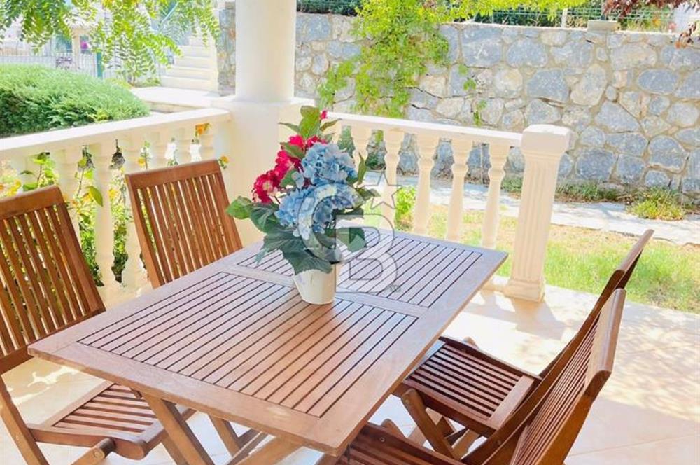 BODRUM-BOĞAZİÇİ'NDE EŞYALI KİRALIK BAHÇE KATI DAİRE