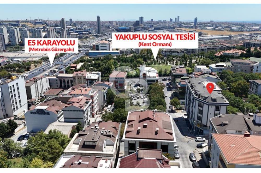 Yakuplu’da Metrobüs Durağına yakın 145m2 kiralık Dü