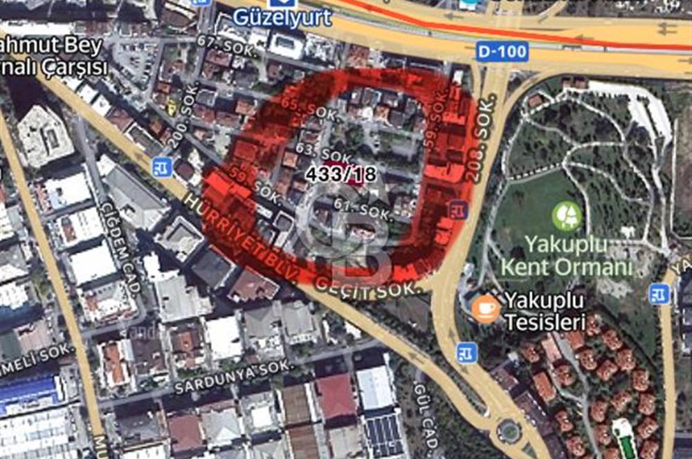 Yakuplu’da Metrobüs Durağına yakın 145m2 kiralık Dü