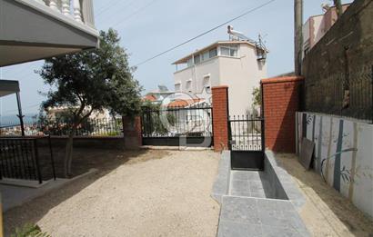 Urla Kalabak Kiralık Daire- Özel Bahçe ve Deniz Manzarası