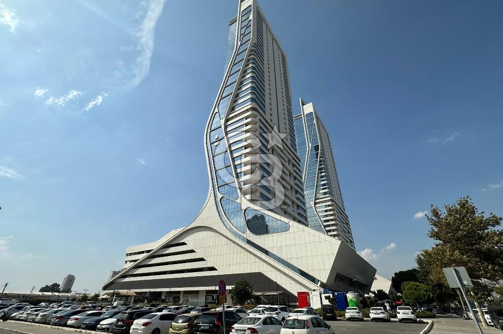 Folkart Towers A Kule'de Büyük Tip Deniz Manzaralı Kiralık Ofis