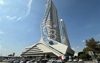 Folkart Towers A Kule'de Büyük Tip Deniz Manzaralı Kiralık Ofis