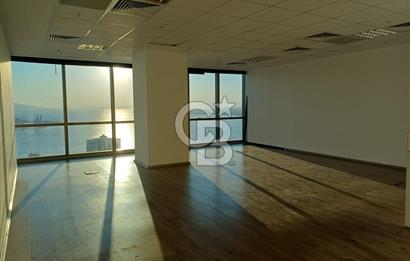 Folkart Towers A Kule'de Büyük Tip Deniz Manzaralı Kiralık Ofis