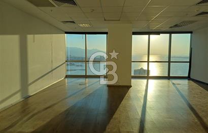 Folkart Towers A Kule'de Büyük Tip Deniz Manzaralı Kiralık Ofis