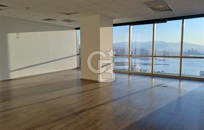 Folkart Towers A Kule'de Büyük Tip Deniz Manzaralı Kiralık Ofis