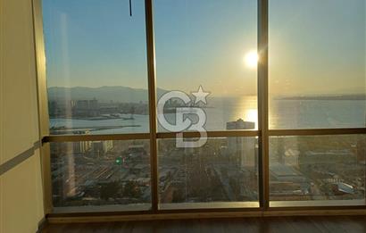 Folkart Towers A Kule'de Büyük Tip Deniz Manzaralı Kiralık Ofis