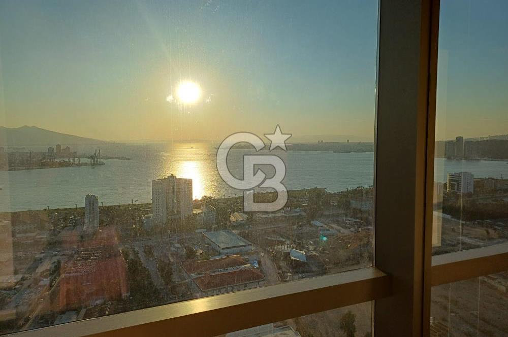 Folkart Towers A Kule'de Büyük Tip Deniz Manzaralı Kiralık Ofis