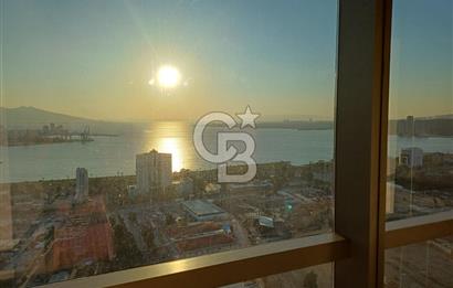Folkart Towers A Kule'de Büyük Tip Deniz Manzaralı Kiralık Ofis