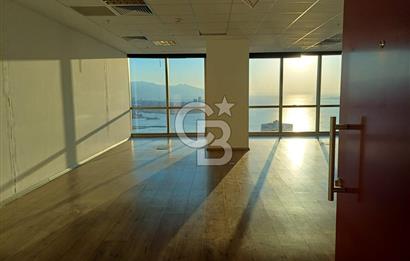 Folkart Towers A Kule'de Büyük Tip Deniz Manzaralı Kiralık Ofis