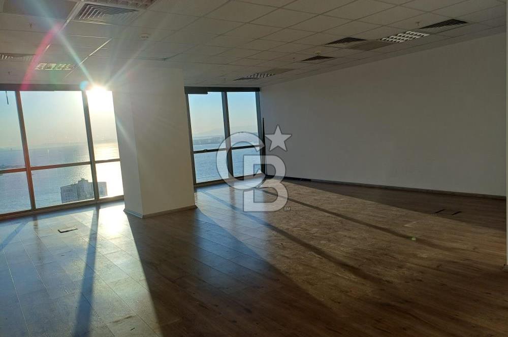 Folkart Towers A Kule'de Büyük Tip Deniz Manzaralı Kiralık Ofis