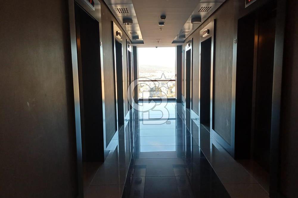 Folkart Towers A Kule'de Büyük Tip Deniz Manzaralı Kiralık Ofis