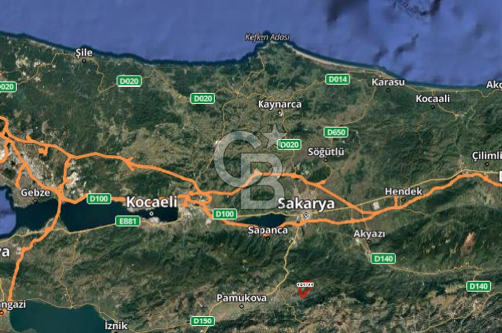 SAKARYA GEYVE 12 DÖNÜM SATILIK, MÜSTAKİL ARSA
