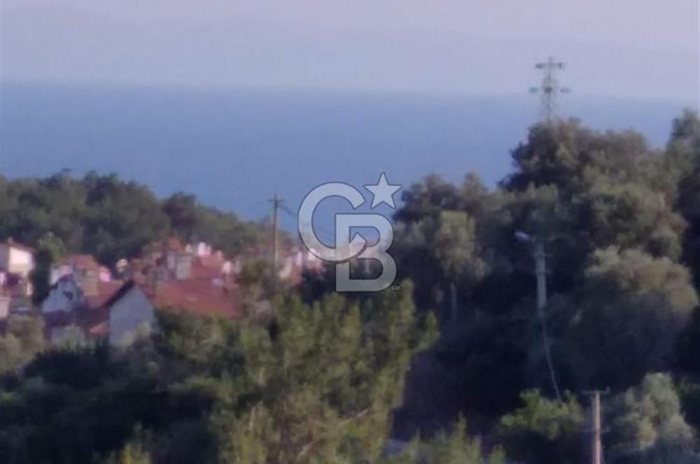 MENDERES ÖZDERE DENIZ MANZARALI SATILIK VILLA ARSASI 
