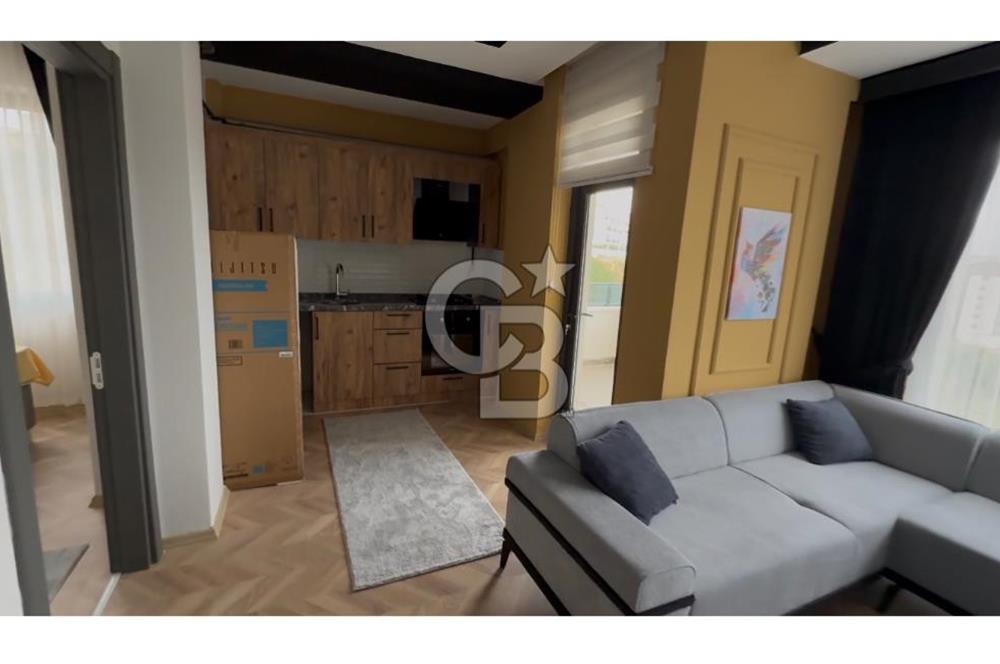 KÖRFEZDE EŞYALI SATILIK 1+1 DAİRE 