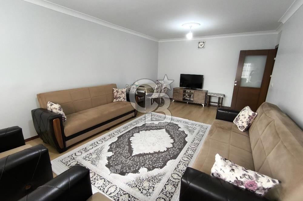 PALMİYE SİTESİ, 3+1 YAPILI, SATILIK DAİRE, ÇİFT CEPHE MANZARALI