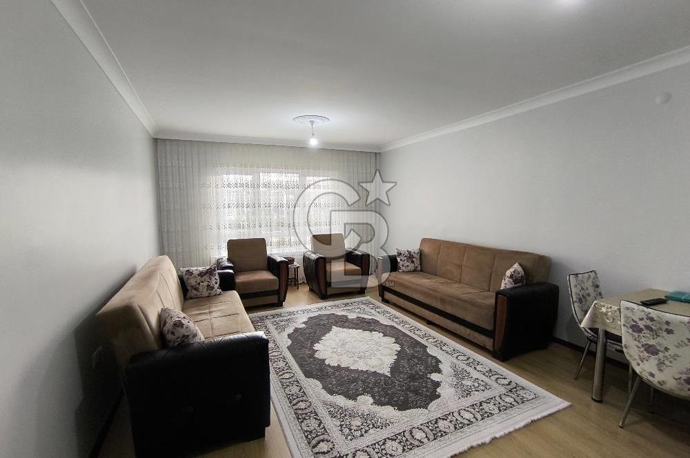 PALMİYE SİTESİ, 3+1 YAPILI, SATILIK DAİRE, ÇİFT CEPHE MANZARALI