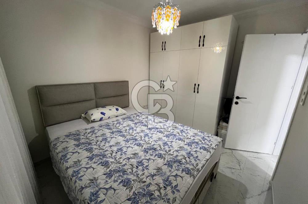 Foça Çanak Sitesi'nde Manzaralı Satılık Lüks Tadilatlı 2+2 Daire