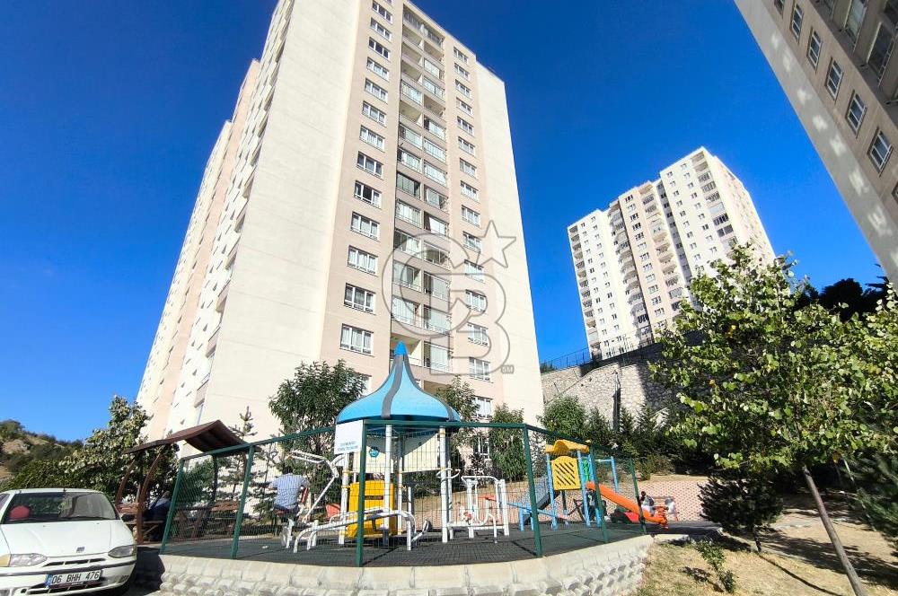 PALMİYE SİTESİ, 3+1 YAPILI, SATILIK DAİRE, ÇİFT CEPHE MANZARALI