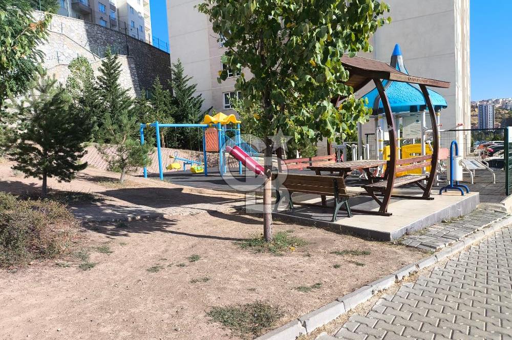 PALMİYE SİTESİ, 3+1 YAPILI, SATILIK DAİRE, ÇİFT CEPHE MANZARALI