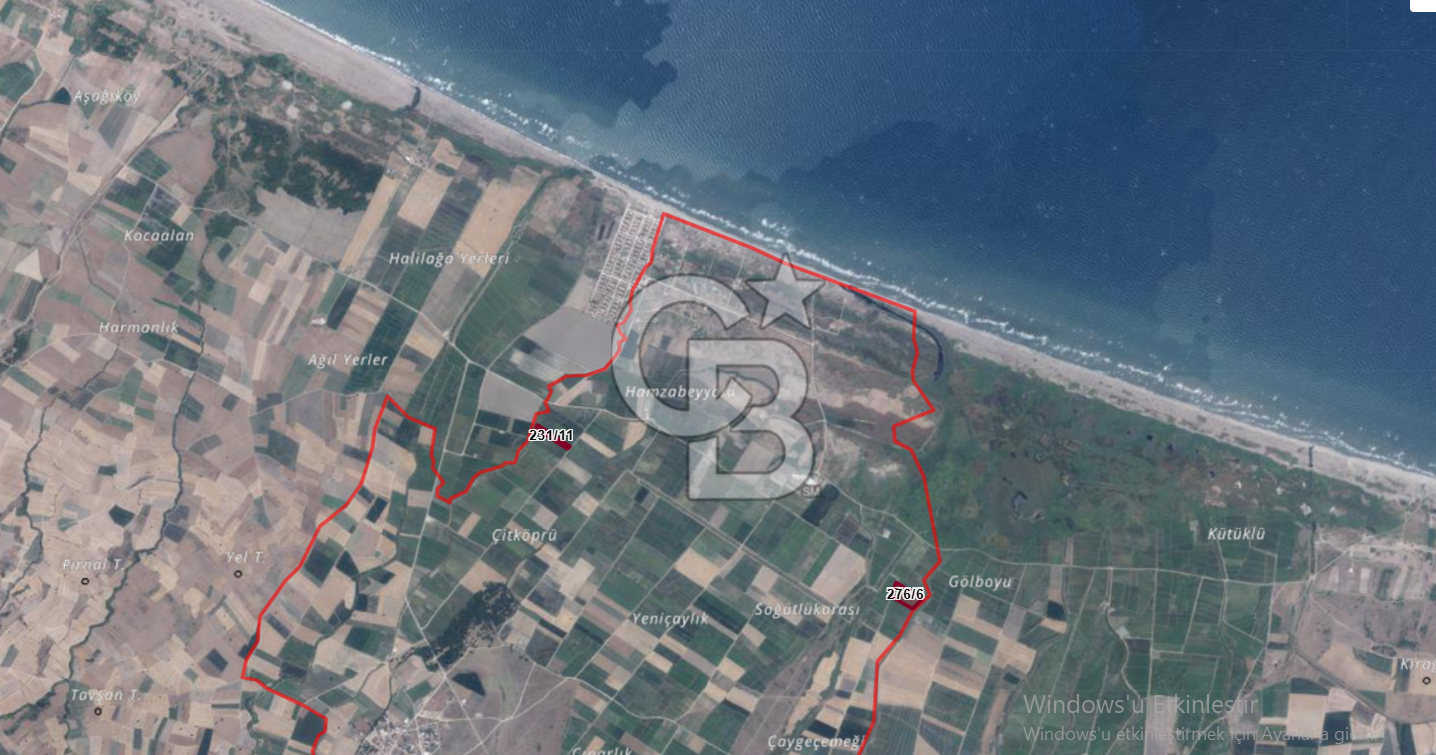 BİGA GERLENGEÇ SATILIK TARLA BAHAR KARADAL CB 1915