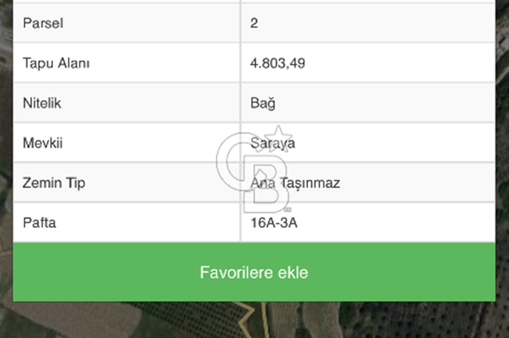 ÇANAKKALE BOZCAADA CUMHURİYET MAHALLESİ SATILIK BAĞ