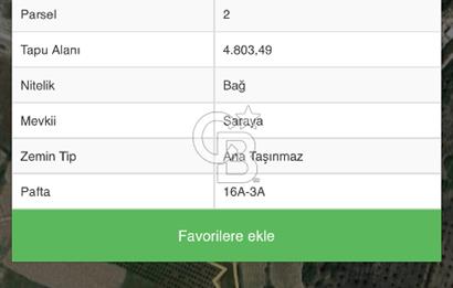 ÇANAKKALE BOZCAADA CUMHURİYET MAHALLESİ SATILIK BAĞ