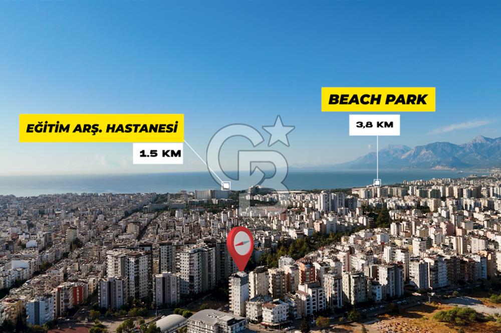 Muratpaşa Bayındır’da 3+1 Premium Geniş Daire