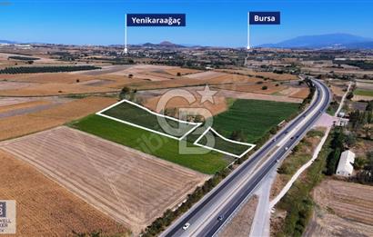CB BLACK'TAN KARACABEY ESKİKARAAĞAÇ'TA YOLA CEPHE TARLA