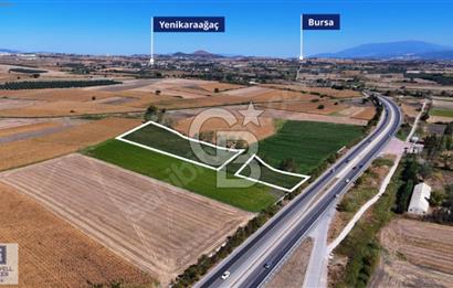 CB BLACK'TAN KARACABEY ESKİKARAAĞAÇ'TA YOLA CEPHE TARLA