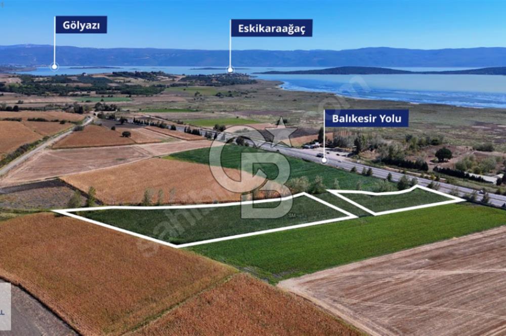 CB BLACK'TAN KARACABEY ESKİKARAAĞAÇ'TA YOLA CEPHE TARLA