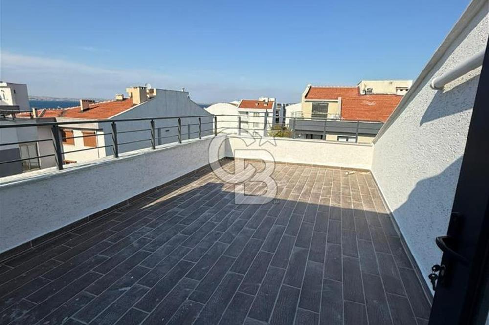 ÇANAKKALE LASPEKİ KÖPRÜ VE BOĞAZ MANZARALI DUBLEX DAİRE