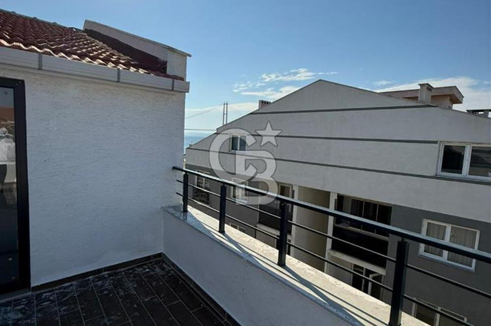 ÇANAKKALE LASPEKİ KÖPRÜ VE BOĞAZ MANZARALI DUBLEX DAİRE