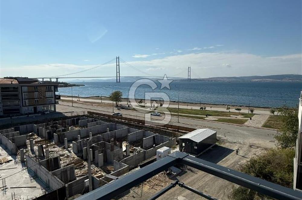 ÇANAKKALE LAPSEKİ KÖPRÜ VE BOĞAZ MANZARALI SATILIK DUBLEX