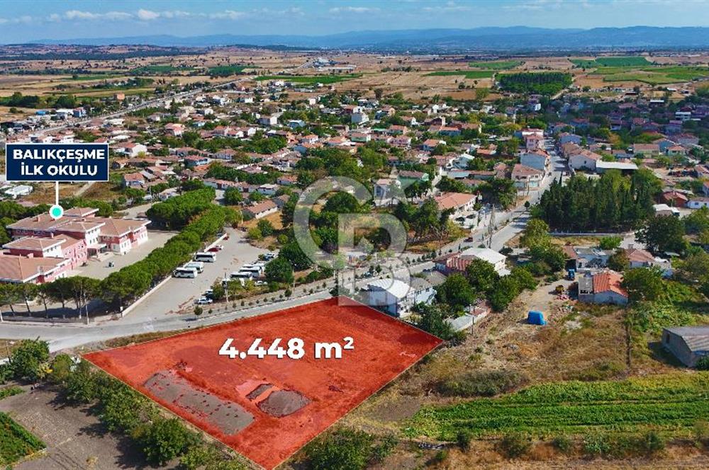 ÇANAKKALE BİGA BALIKLIÇEŞMEDE İMAR SINIRINDA FIRSAT TARLA
