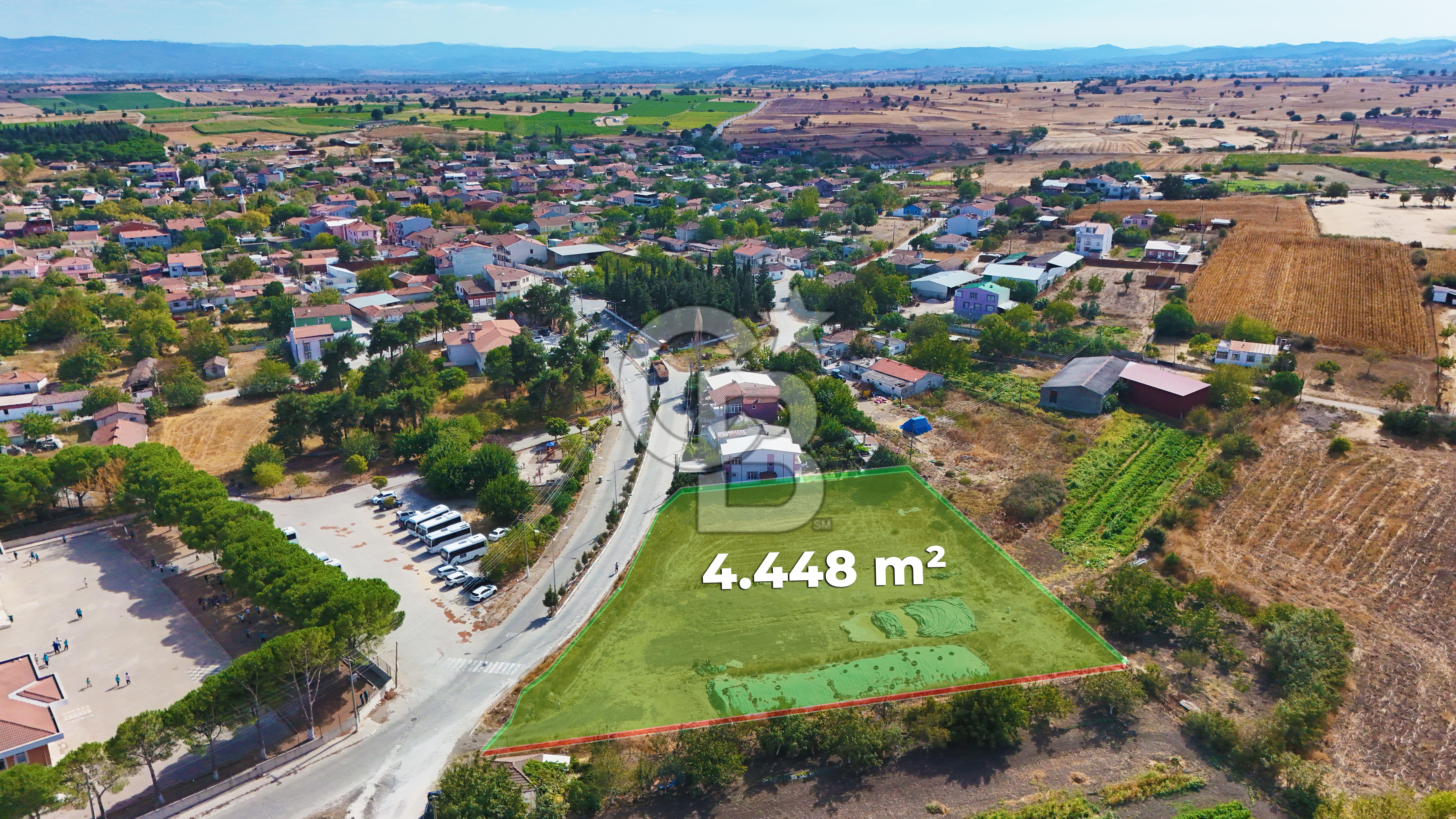 ÇANAKKALE BİGA BALIKLIÇEŞMEDE İMAR SINIRINDA FIRSAT TARLA