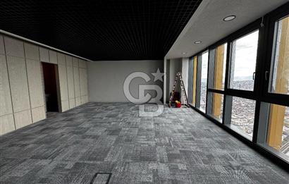 MAHAL BOMANTİDE 50.KATTA FULL DENİZ MANZARALI KİRALIK OFİS