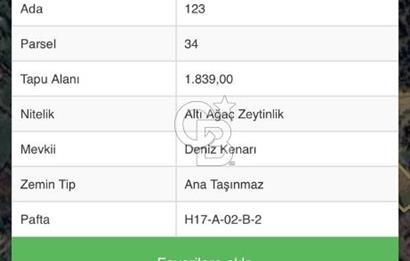 ÇANAKKALE GELİBOLU YENİKÖY SATILIK ARSA
