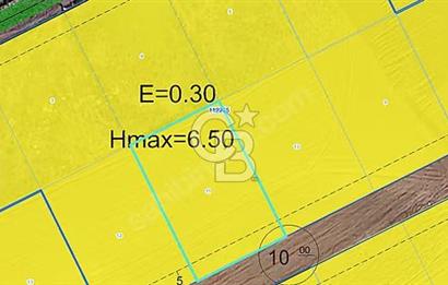 KIZILCAŞAR DA ACİL SATILIK 1065 m² E= 0,30 BULVARA 2.PARSEL