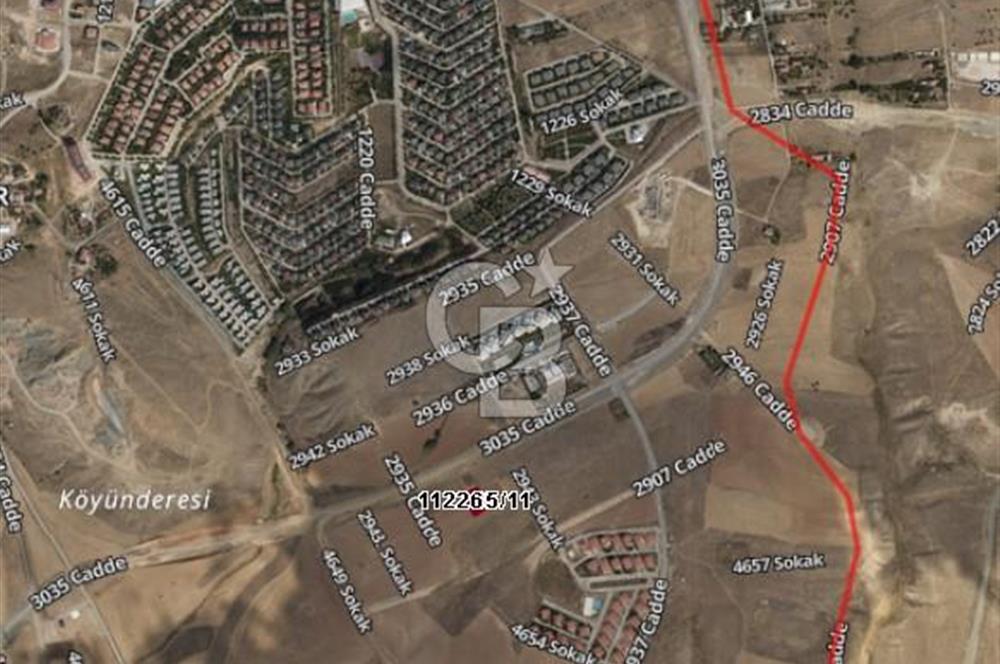 KIZILCAŞAR DA ACİL SATILIK 1065 m² E= 0,30 BULVARA 2.PARSEL