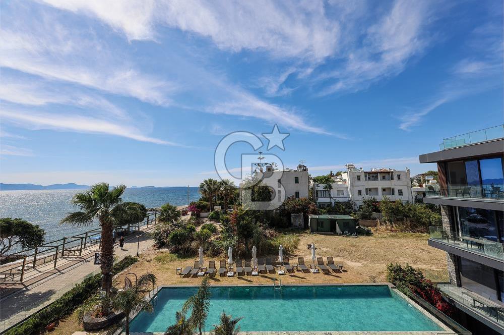 Bodrum Turgutreis’te Denize Sıfır 2+1 Kiralık Daire 