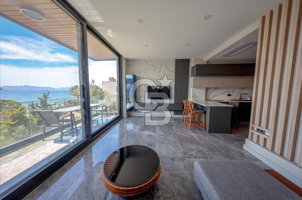 Bodrum Turgutreis’te Denize Sıfır 2+1 Kiralık Daire 