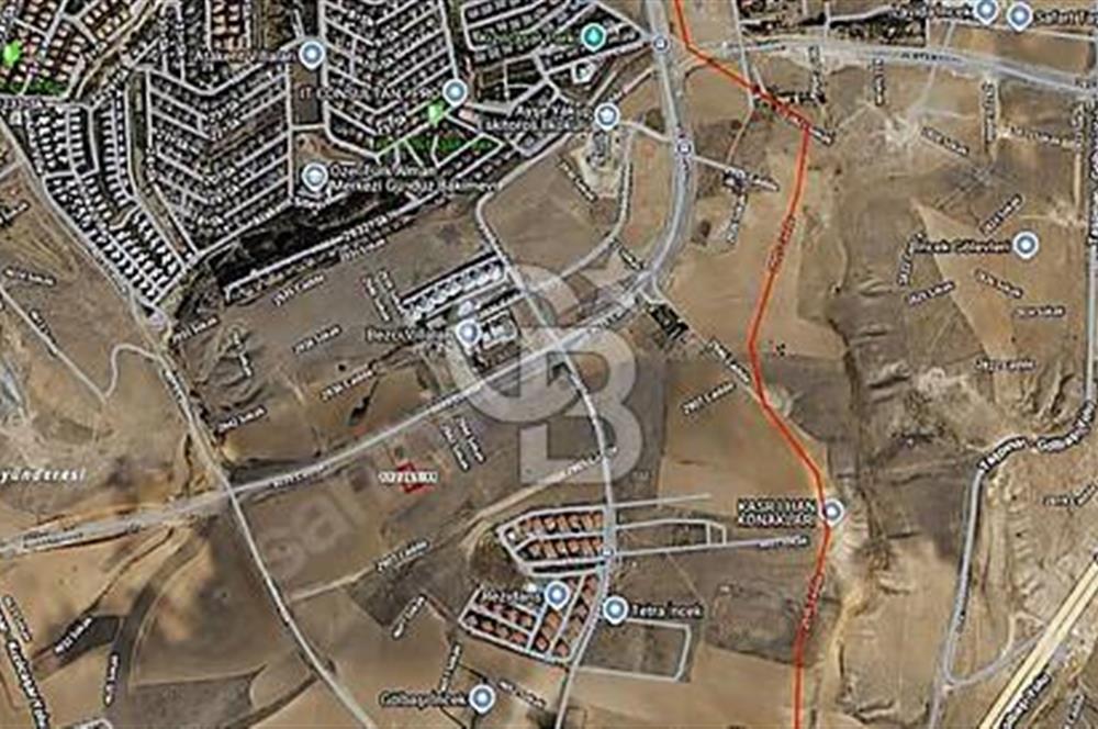 KIZILCAŞAR DA ACİL SATILIK 1065 m² E= 0,30 BULVARA 2.PARSEL