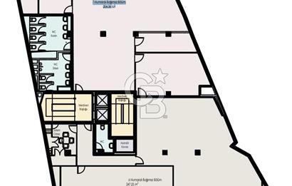 GÜMÜŞSUYU CADDE ÜZERİ PRESTİJLİ LOKASYONDA KDV' li 492 M2 KİRALIK OFİS