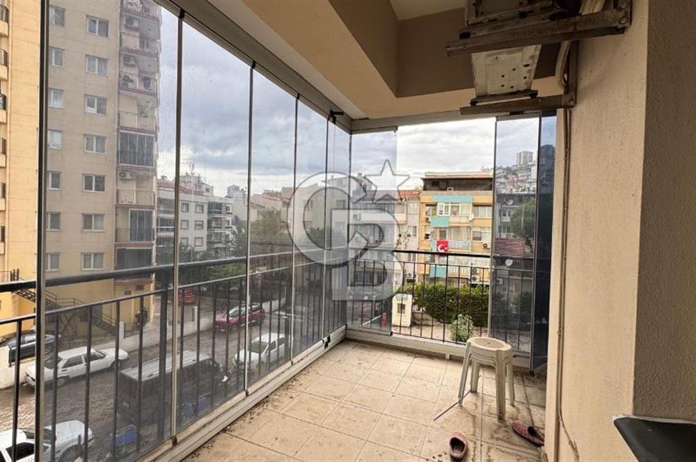 Bayraklı fuat edip baksı mahallesinde geniş 3+1 daire 